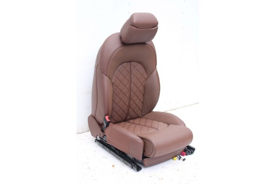 AUDI A8 LONG FOTELE KOMPLET FOTELI siedzeń siedzenia tapicerka 4H D4 4H0 4H4 wentylowane przód + tył przód FL LIFT