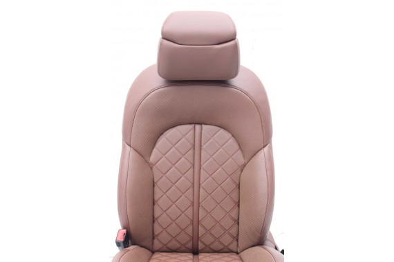 AUDI A8 LONG FOTELE KOMPLET FOTELI siedzeń siedzenia tapicerka 4H D4 4H0 4H4 wentylowane przód + tył przód FL LIFT
