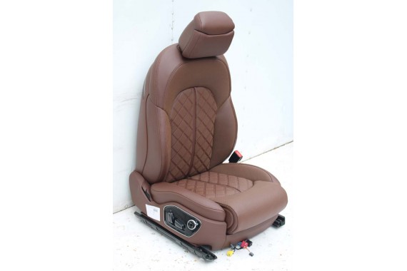 AUDI A8 LONG FOTELE KOMPLET FOTELI siedzeń siedzenia tapicerka 4H D4 4H0 4H4 wentylowane przód + tył przód FL LIFT