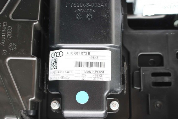 AUDI A8 LONG FOTELE KOMPLET FOTELI siedzeń siedzenia tapicerka 4H D4 4H0 4H4 wentylowane przód + tył przód FL LIFT