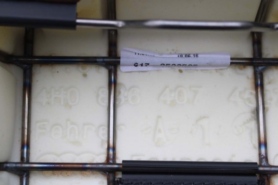 AUDI A8 LONG FOTELE KOMPLET FOTELI siedzeń siedzenia tapicerka 4H D4 4H0 4H4 wentylowane przód + tył przód FL LIFT