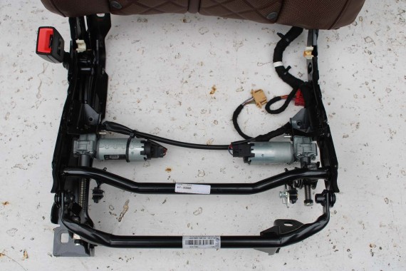 AUDI A8 LONG FOTELE KOMPLET FOTELI siedzeń siedzenia tapicerka 4H D4 4H0 4H4 wentylowane przód + tył przód FL LIFT