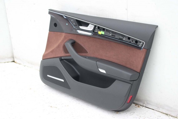 AUDI A8 LONG FOTELE KOMPLET FOTELI siedzeń siedzenia tapicerka 4H D4 4H0 4H4 wentylowane przód + tył przód FL LIFT