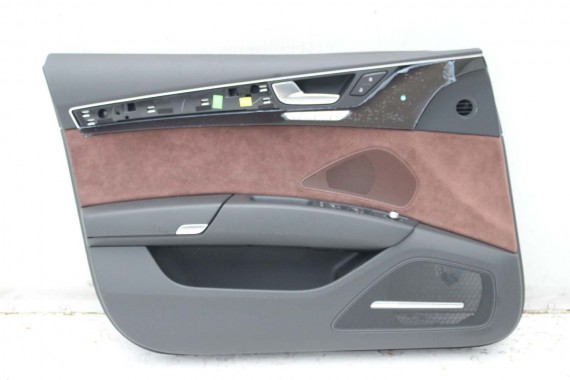 AUDI A8 LONG FOTELE KOMPLET FOTELI siedzeń siedzenia tapicerka 4H D4 4H0 4H4 wentylowane przód + tył przód FL LIFT