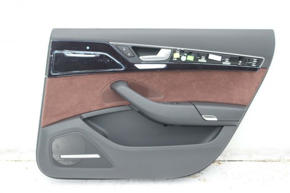 AUDI A8 LONG FOTELE KOMPLET FOTELI siedzeń siedzenia tapicerka 4H D4 4H0 4H4 wentylowane przód + tył przód FL LIFT