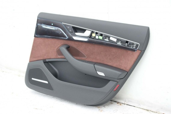 AUDI A8 LONG FOTELE KOMPLET FOTELI siedzeń siedzenia tapicerka 4H D4 4H0 4H4 wentylowane przód + tył przód FL LIFT