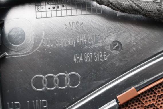 AUDI A8 LONG FOTELE KOMPLET FOTELI siedzeń siedzenia tapicerka 4H D4 4H0 4H4 wentylowane przód + tył przód FL LIFT