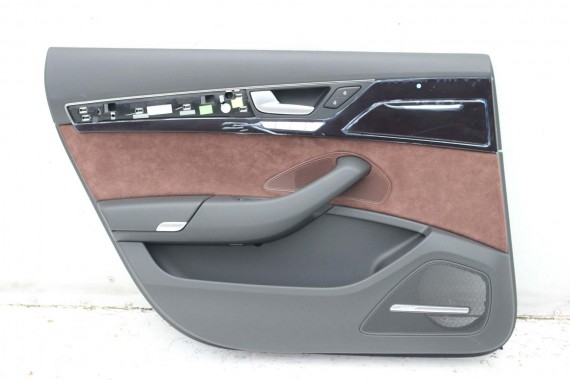 AUDI A8 LONG FOTELE KOMPLET FOTELI siedzeń siedzenia tapicerka 4H D4 4H0 4H4 wentylowane przód + tył przód FL LIFT