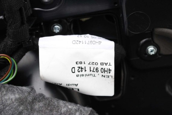 AUDI A8 LONG FOTELE KOMPLET FOTELI siedzeń siedzenia tapicerka 4H D4 4H0 4H4 wentylowane przód + tył przód FL LIFT