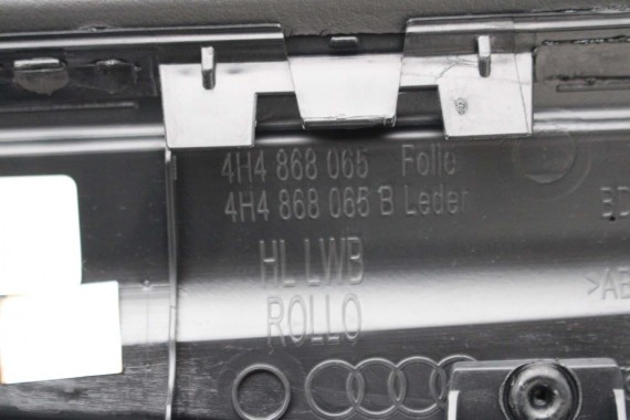 AUDI A8 LONG FOTELE KOMPLET FOTELI siedzeń siedzenia tapicerka 4H D4 4H0 4H4 wentylowane przód + tył przód FL LIFT