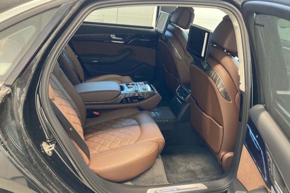 AUDI A8 LONG FOTELE KOMPLET FOTELI siedzeń siedzenia tapicerka 4H D4 4H0 4H4 wentylowane przód + tył przód FL LIFT