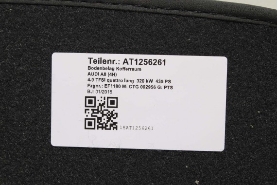 AUDI A8 BOCZEK DYWAN BAGAŻNIKA TAPICERKA 4H0863879AM 4H0863880AA 4H0863471 4H0863463G 4H D4 boczki bagażnik tapicerka 4H0863879