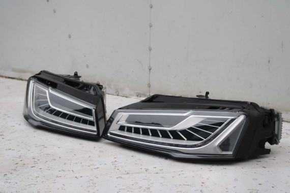 AUDI A8 LIFT LAMPY PRZÓD Matrix 4H0941035 4H0941036 przednia LAMPA LED D4 4H przednie 4H0941783 4H0941784 4H0941783C 4H0941784C
