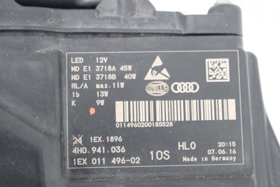 AUDI A8 LIFT LAMPY PRZÓD Matrix 4H0941035 4H0941036 przednia LAMPA LED D4 4H przednie 4H0941783 4H0941784 4H0941783C 4H0941784C