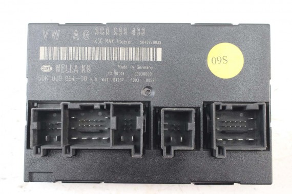 VW PASSAT B6 MODUŁ STEROWNIK KOMFORT 3C0959433 3C0959433 3C0959433K 3C0959433M 3C0959433 3C0959433 3C0959433K 3C0959433M