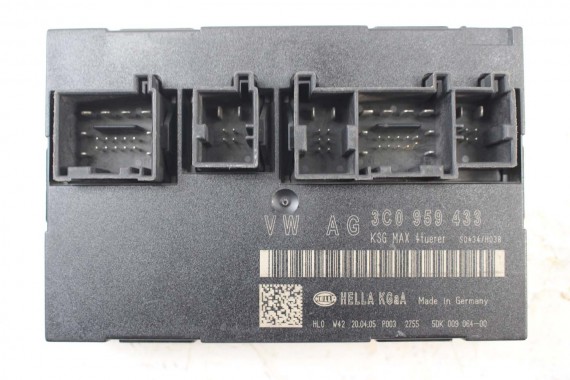 VW PASSAT B6 MODUŁ STEROWNIK KOMFORT 3C0959433 3C0959433 3C0959433K 3C0959433M 3C0959433 3C0959433 3C0959433K 3C0959433M
