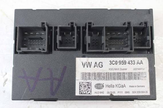 VW PASSAT B6 MODUŁ STEROWNIK KOMFORT 3C0959433AA 3C0959433AK 3C0959433AP 3C0959433AA 3C0959433AK 3C0959433AP 3C0959433 3C0959433