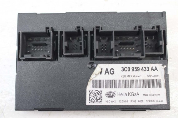 VW PASSAT B6 MODUŁ STEROWNIK KOMFORT 3C0959433AA 3C0959433AK 3C0959433AP 3C0959433AA 3C0959433AK 3C0959433AP 3C0959433 3C0959433