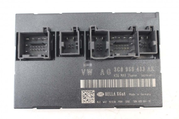 VW PASSAT B6 MODUŁ STEROWNIK KOMFORT 3C0959433AK 3C0959433AA 3C0959433AP 3C0959433AA 3C0959433AK 3C0959433AP 3C0959433 3C0959433