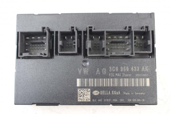 VW PASSAT B6 MODUŁ STEROWNIK KOMFORT 3C0959433AK 3C0959433AA 3C0959433AP 3C0959433AA 3C0959433AK 3C0959433AP 3C0959433 3C0959433