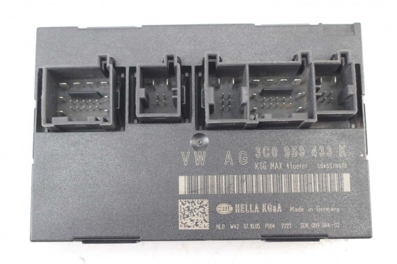 VW PASSAT B6 MODUŁ STEROWNIK KOMFORT 3C0959433K 3C0959433 3C0959433K 3C0959433M 3C0959433 3C0959433H 3C0959433K 3C0959433M