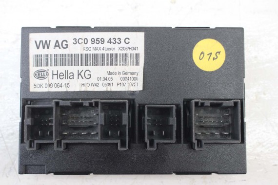 VW PASSAT B6 MODUŁ STEROWNIK KOMFORT 3C0959433K 3C0959433 3C0959433K 3C0959433M 3C0959433 3C0959433H 3C0959433K 3C0959433M