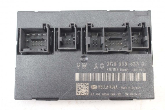 VW PASSAT B6 MODUŁ STEROWNIK KOMFORT 3C0959433C 3C0959433Q 3C0959433C 3C0959433C 3C0959433Q 3C0959433C 3C0959433Q 3C0959433