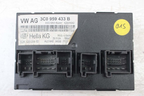 VW PASSAT B6 MODUŁ STEROWNIK KOMFORT 3C0959433B 3C0959433P 3C0959433L 3C0959433 3C0959433B 3C0959433P 3C0959433L 3C0959433B