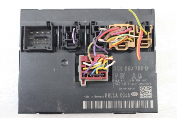VW PASSAT B6 B7 CC STEROWNIK KOMFORT 3C0959799D 3C0959799E 3C0959799F 3C0959799G 3C0959799H moduł 3C0959799 3C0959799B 3C0959799
