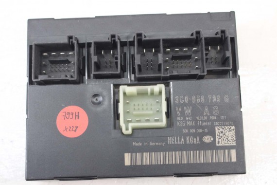 VW PASSAT B6 B7 CC STEROWNIK KOMFORT 3C0959799G 3C0959799D 3C0959799E 3C0959799G 3C0959799H moduł 3C0959799 3C0959799F 3C0959799