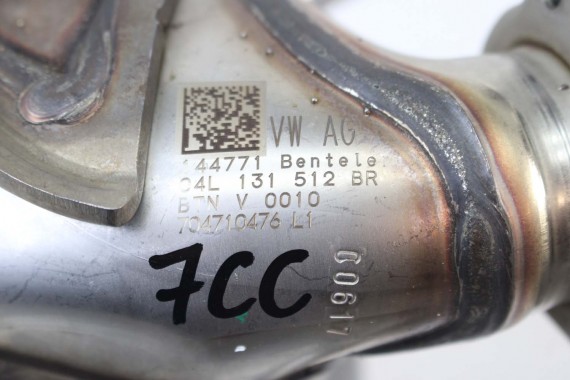 VW AUDI SKODA SEAT ZAWÓR CHŁODNICA EGR 04L131512BR 04L131512BH 04L131512BQ recyrkulacji spalin 04L131512 04L131512D 04L131512BG