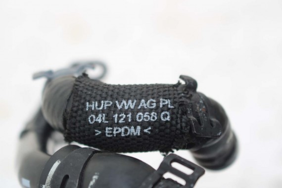 VW AUDI WĄŻ RURKA PRZEWÓD 04L122058D wody 04L122058D 04L121058AE 04L121058G 04L121058A 04L121058Q 04L121064T 04L121064AQ