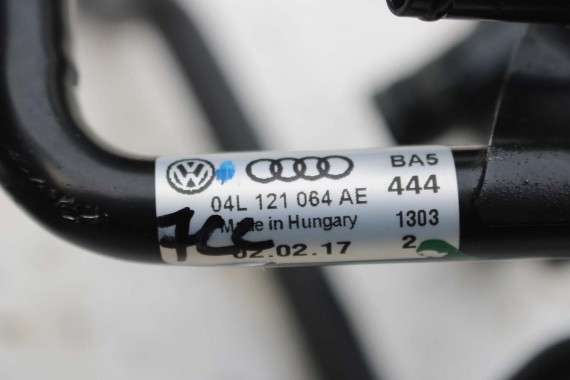 VW AUDI WĄŻ RURKA PRZEWÓD 04L121064AE 04L122073D wody 04L122073D 5Q0122101CK 5Q0122101GJ 04L121051 04L121058H 04L121064AR