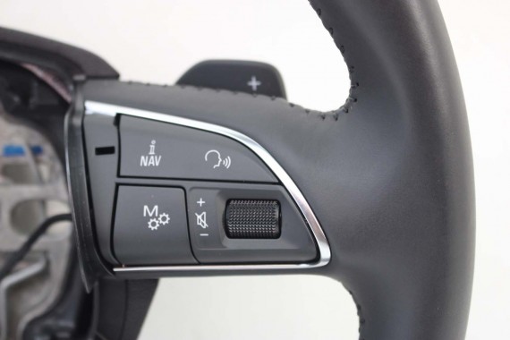 AUDI A8 KIEROWNICA DREWNO 4H0419091AH 4H0419091BC 4H0419091AH 4H D4 4H0419091N FIZ czarny 4H0419091AH 4H0419091BC 4H0419091AH