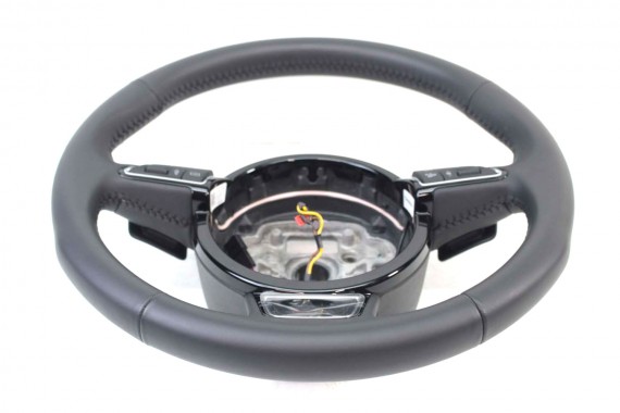 AUDI A8 KIEROWNICA + BIEGI 4H0419091AF 4H0419091AQ podgrzewana Kolor : INU 4H0 419 091 AF D4 4H0419091AQ 4H0419091AF 4H0419091AQ