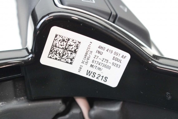 AUDI A8 KIEROWNICA + BIEGI 4H0419091AF 4H0419091AQ podgrzewana Kolor : INU 4H0 419 091 AF D4 4H0419091AQ 4H0419091AF 4H0419091AQ