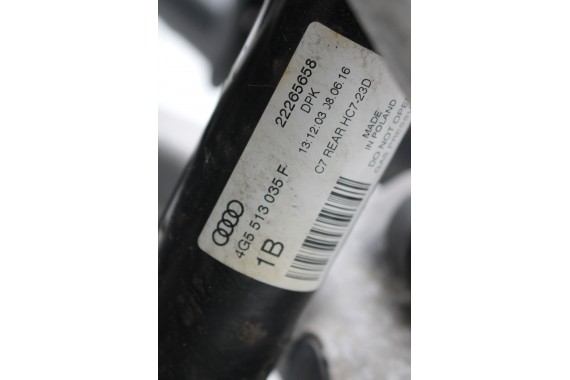 AUDI A6 4G BELKA ZAWIESZENIA TYLNA TYŁ 4G0505235AB + zwrotnica 8K0505431AM 8K0505432AM wahacz SANKI komplet C7 4G0511305G