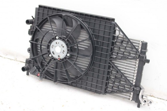 VW POLO AUDI A1 SKODA SEAT CHŁODNICE + WENTYLATOR 6R0820411Q 6R0121253 6R0820411D 6R0820411T 6C0816411B komplet 6R0 820 411 D