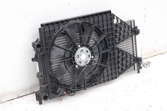 VW POLO AUDI A1 SKODA SEAT CHŁODNICE + WENTYLATOR 6R0820411Q 6R0121253 6R0820411D 6R0820411T 6C0816411B komplet 6R0 820 411 D