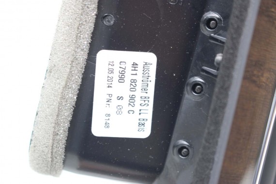 AUDI A8 LISTWY OZDOBNE DEKOR DEKORY TAPICERKA drewno 4H D4 4H0867409 4H0867410 4H0867419 4H0867420 4H0867420 4H0881607 4H1820901