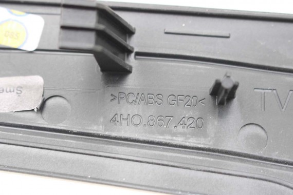 AUDI A8 LISTWY OZDOBNE DEKOR DEKORY TAPICERKA drewno 4H D4 4H0867409 4H0867410 4H0867419 4H0867420 4H0867420 4H0881607 4H1820901