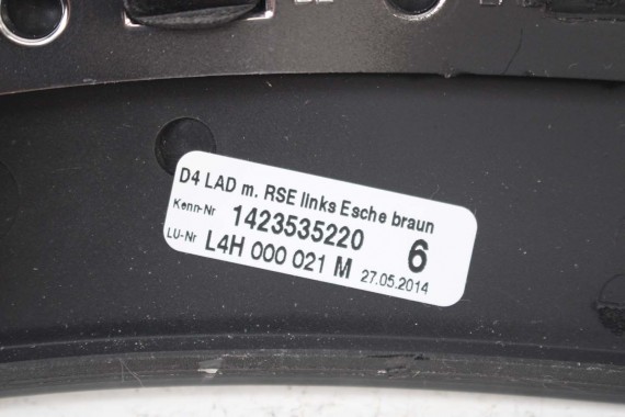 AUDI A8 LISTWY OZDOBNE DEKOR DEKORY TAPICERKA drewno 4H D4 4H0867409 4H0867410 4H0867419 4H0867420 4H0867420 4H0881607 4H1820901