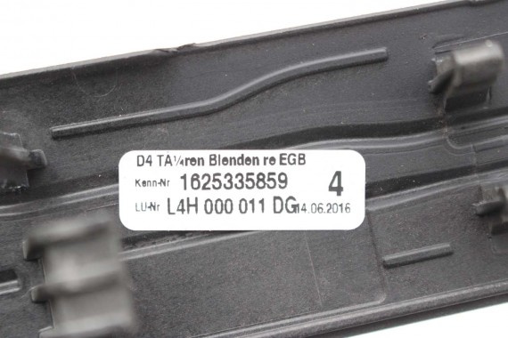 AUDI A8 LISTWY OZDOBNE DEKOR DEKORY TAPICERKA drewno 4H D4 4H0867409 4H0867410 4H0867419 4H0867420 4H0867420 4H0881607 4H1820901