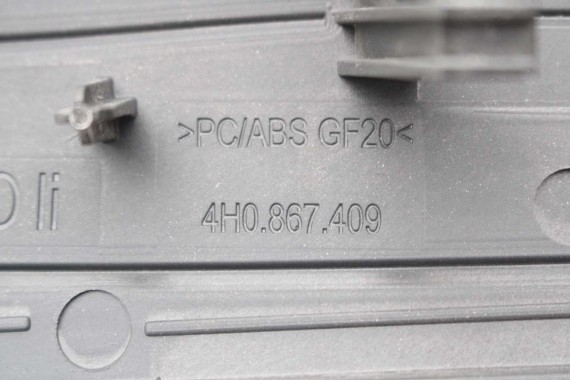 AUDI A8 LISTWY OZDOBNE DEKOR DEKORY TAPICERKA drewno 4H D4 4H0867409 4H0867410 4H0867419 4H0867420 4H0867420 4H0881607 4H1820901