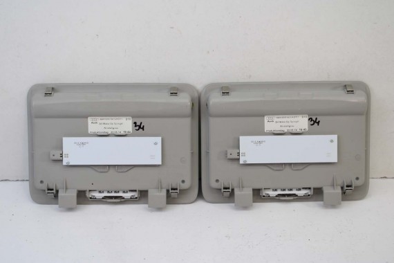 AUDI A8 D4 LAMPKA OŚWIETLENIE PODSUFITKI 4H4858563A 4H4 858 563 panel kabiny led Lusterko do makijażu lustro ET1 srebrny 4H