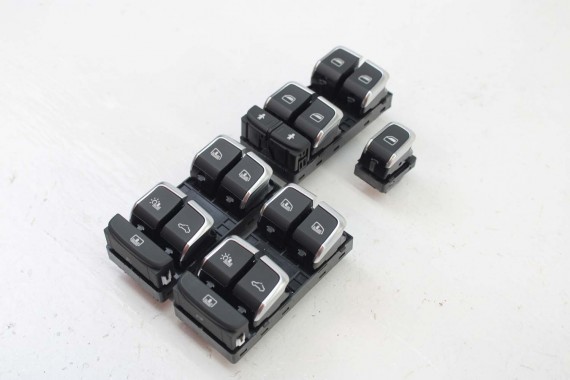 AUDI A8 PRZYCISKI SZYB 4H0959851E 4H0959855A 4H D4 przycisk 4H0959851E 4H0959851G 4H0959855 4H0959851 4H0959851G 4H0959851 2010-