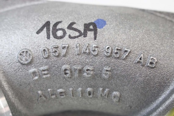 AUDI A8 PRZEWÓD 057145957AB 057145958Q rurka 4.2 TDi 057145957Q 057145957AB 057145958Q INTERKULERA intercoolera wąż 057145957AB