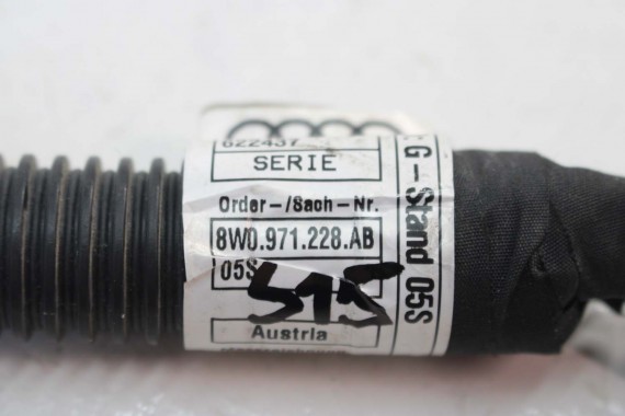 AUDI A4 A5 WIĄZKA 8W0971228AB ROZRUSZNIKA ALTERNATORA 8W0971228AT 8W0 971 228 AB 8W0971228AT 2.0 TFSi silnik 8W 8W6 8W0971228AB