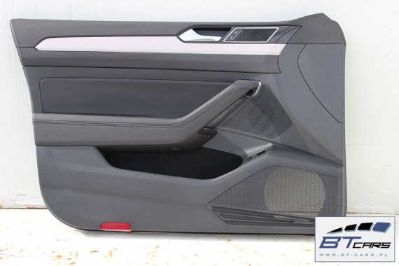 VW PASSAT B8 SEDAN FOTELE KOMPLET FOTELI siedzeń siedzenia fotel tapicerka skóra alcantara kolor czarny 3G 3G5