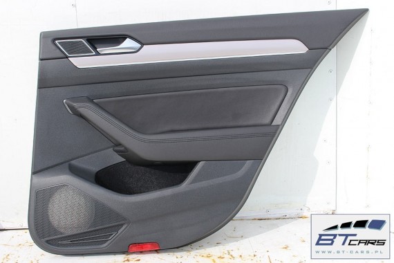 VW PASSAT B8 SEDAN FOTELE KOMPLET FOTELI siedzeń siedzenia fotel tapicerka skóra alcantara kolor czarny 3G 3G5
